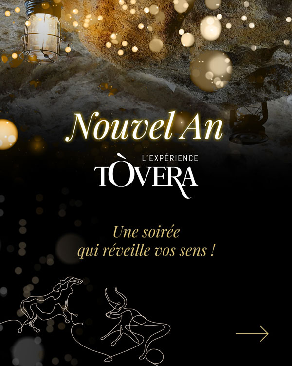 Expérience unique à vivre pour le réveillon 2025 chez Tovera à Marsac-sur-l'Isle